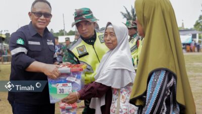Hadirkan Mobil Sehat di Desa Namang, Kolaborasi PT Timah Bersama Kodim 0413/Bangka