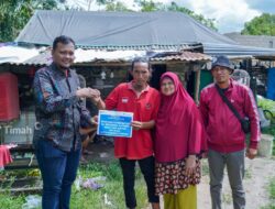 PT Timah Serahkan Bantuan Biaya Pengobatan kepada Cucu Nurhayati yang Mengalami Kecelakaan