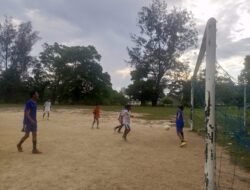 Dukung Pembinaan Atlet Muda, PT Timah Fasilitasi Anak-anak di Babar Latihan Sepak Bola