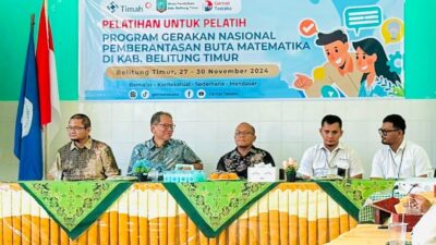 Sebanyak 80 Guru di Belitung Timur Ikuti Program Gernas Tastaka yang Diinisiasi PT Timah   