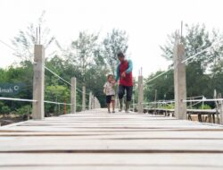 Melalui Program CSR, PT Timah Dukung Pembangunan Infrastruktur di Lingkar Tambang