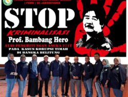 FKMB Se-Jabodetabek mendesak Stop Kriminalisasi Akademisi dalam Tipikor Tata Niaga Timah