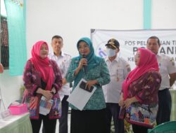 TP PKK Provinsi Babel Kunjungi Pilot Project 6 Bidang SPM Posyandu Dewa