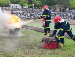 Semarakkan Peringatan Bulan K3 Nasional, PT Timah Gelar Lomba Penanganan Kebakaran dan 5R
