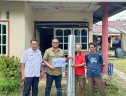 Komitmen Bantu Masyarakat Lingkar Tambang, PT Timah Bantu Renovasi Rumah Warga Belitung Timur