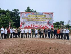 PT Timah Dukung Program TMMD ke 123 di Kabupaten Bangka Barat 
