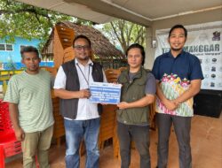 Dukung Perkembangan Ekonomi Kreatif, PT Timan Serahkan Bantuan untuk Teras Manggar 