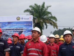Semarak Bulan K3 Nasional di PT Timah Area Basel Gelar Apel dan Simulasi Keselamatan