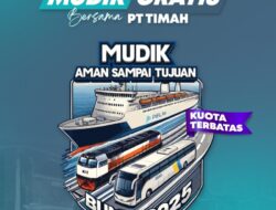 PT Timah Fasilitasi Ratusan Warga yang Ingin Pulang ke Bangka, Belitung dan Tanjung Balai Karimun