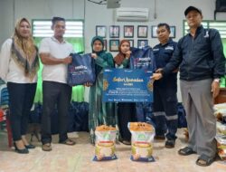 PT Timah Serahkan Bantuan Paket Sembako untuk Warga Bangka Barat