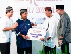 Kembali Terima Bantuan dari PT Timah, Ketua Masjid Al Hidayah Tegal Rejo Berikan Apresiasi