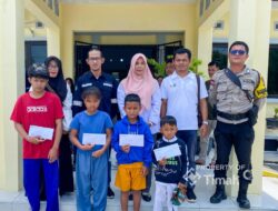 PT Timah Berbagi Kebahagiaan Bersama Anak Yatim dan Piatu, Zahra: Mau Beli Baju Lebaran 