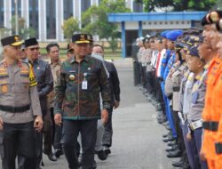 Wakil Ketua DPRD Eddy Iskandar Hadiri Gelaran Apel Pasukan Operasi Ketupat Menumbing 2025