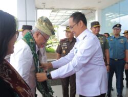 Pj Gubernur Sugito Bersama Forkopimda Babel Sambut Kedatangan Kepala BNN RI