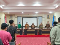 Pj Wali M. Unu Hadiri Acara Pengarahan dan Penyerahan Bantuan bagi PMI Non Prosedural dari Myanmar