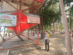 Pastikan Kenyamanan dan Keamanan Masyarakat Terjamin Selama Libur Lebaran, Dir Lantas Polda Babel Pantau Lokasi Wisata