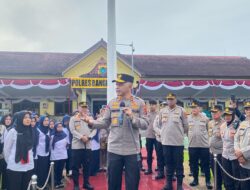 Kumpulkan Dua Polres di Mapolres Bangka Tengah, Kapolda Babel Sampaikan Apresiasi dan Beri Pesan Ini ke Anggota