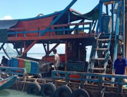 Laut Sanfur kembali Diserbu Puluhan Ponton Ilegal