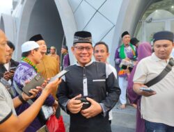 Wakili Pj Wali Kota, Ahmad Subekti Lepas Calon Jemaah Haji Pangkalpinang