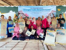 Gelar Pelatihan DECOUPAGE bagi Masyarakat Adat Mapur, PT Timah Dorong Pengembangan Kerajinan Lokal dan Ekraf