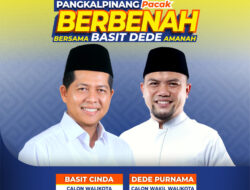 Pasangan BERBENAH Siap Mendaftar ke KPU Pangkalpinang pada Jumat Sore