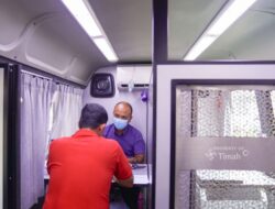 Bulan Bakti HUT ke-49 Perusahaan, PT Timah Hadirkan Layanan Kesehatan Gratis di Kundur Melalui Mobil Sehat