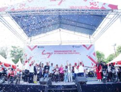Terima Hadiah Motor di HUT ke-49 PT Timah di Kundur, Siti Hajar: Ini Rezeki Anak Saya