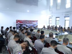 Jelang Operasi Patuh Menumbing 2025, Dit Lantas Polda Babel Gelar Latpraops