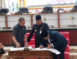 Pengesahan KUA-PPAS Perubahan APBD 2025, DPRD Babel Gelar Rapat Paripurna Penandatangan MoU
