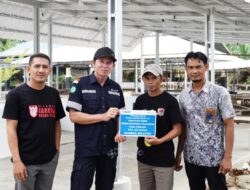 PT Timah Dukung Pembangunan Pujasera di Desa Bencah, Gairahkan Ekonomi Lokal