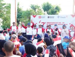 Meriah Banget, Pekan Sehat HUT ke-49 PT di Pangkalpinang Belasan Ribu Warga Ikuti Jalan Santai