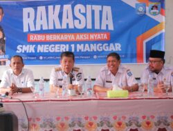 Komitmen Tingkatkan Kualitas Pendidikan di Babel, Gubernur Hidayat Sidak SMKN 1 dan SMAN 1 Manggar