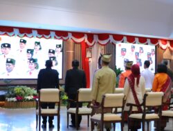 Gubernur Hidayat Arsani Ikuti Upacara Detik-Detik Proklamasi Bersama Forkopimda Secara Virtual 