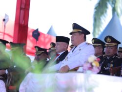 Ketua DPRD Didit Srigusjaya Bacakan Teks Proklamasi di Upacara HUT ke-80 Kemerdekaan RI