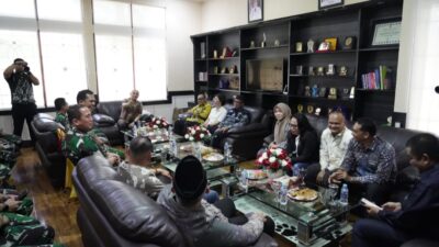 DPRD Babel Sambut Hangat Kedatangan Pangdam II/Sriwijaya Mayjen TNI Ujang Darwis