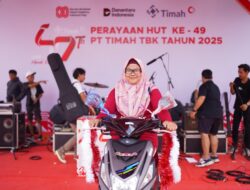 Datang dengan Harapan dan Doa, Indriati Berhasil Bawa Pulang Motor dalam Pekan Sehat HUT ke-49 PT Timah