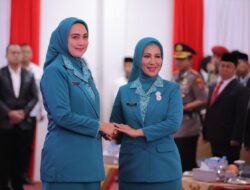 Ketua TP PKK Babel Noni Hidayat Arsani Ajak Ketua TP PKK Kota Pangkalpinang Perkuat Kolaborasi