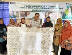 PT Timah Gelar Pelatihan Ecoprint di Karimun, Dorong Pelestarian Budaya dan Pemberdayaan Masyarakat