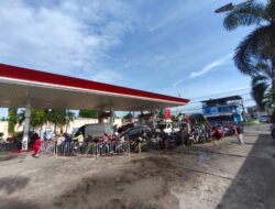 Antrean Masih Mengular di Sejumlah SPBU di Babel, Pertamina Bungkam?