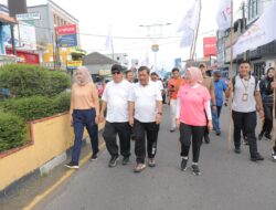 Gubernur Hidayat Bersama Ketua TP PKK Noni Gelorakan Semangat HUT ke-25 Babel 