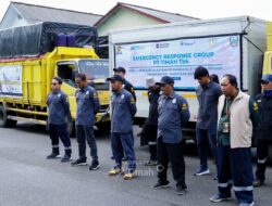 PT Timah Kembali Kerahkan Tim ERG Bantu Penanganan Banjir di Sumatera dan Salurkan Bantuan Logistik