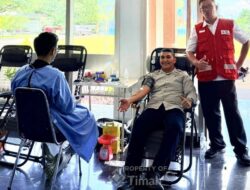 Peduli Kemanusiaan, PT TIMAH Kolaborasi dengan PMI Bangka Barat Gelar Donor Darah