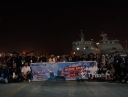 PT Timah Bersama TNI AL, Pemprov Babel dan Bank Sumsel Babel Berangkatkan 1.349 Pemudik Gratis ke Bangka Belitung