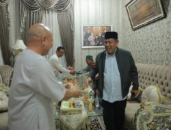 Momen Idulfitri 1447 H, Gubernur Babel Silaturahmi ke Rumah Ketua DPRD Babel