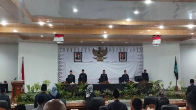 DPRD Kabupaten Bangka Gelar Rapat Paripurna Penyampaian LKPJ TA 2025