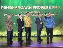 Komitmen Pengelolaan Lingkungan Hidup Berkelanjutan, PT TIMAH Raih Proper Emas 