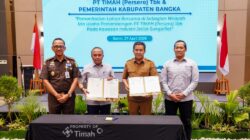 Didampingi Kejati Babel, PT TIMAH dan Pemkab Bangka Sepakati Pemanfaatan Lahan Bersama di Kawasan Jelitik 