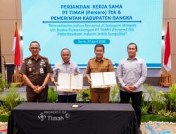 Didampingi Kejati Babel, PT TIMAH dan Pemkab Bangka Sepakati Pemanfaatan Lahan Bersama di Kawasan Jelitik 