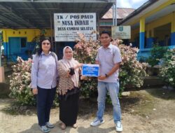 Dukung Pendidikan Anak Usia Dini, PT TIMAH Serahkan Bantuan untuk TK/Pos Paud Nusa Indah di Bangka Tengah