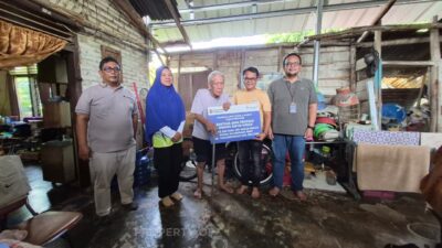 PT TIMAH Bantu Renovasi Rumah Warga di Belitung, Abu samah Bersyukur Bisa Tinggal Lebih Nyaman
